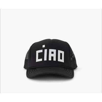 Clare V Trucker Hat Black Ciao