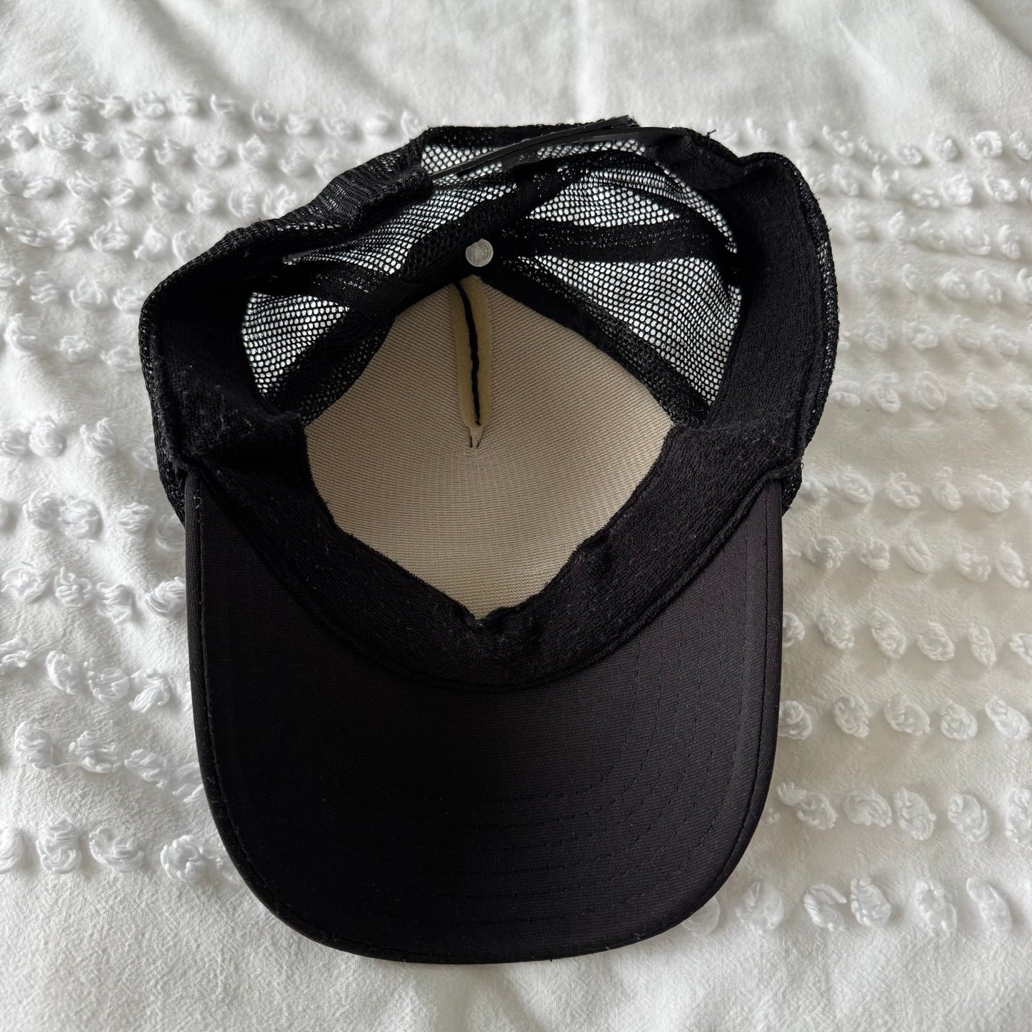 Clare V Trucker Hat Black Ciao