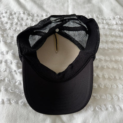 Clare V Trucker Hat Black Ciao