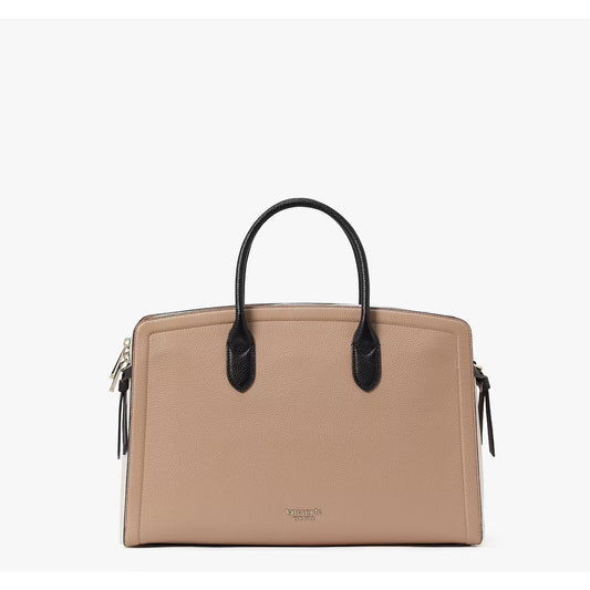 Kate Spade Knott Colorblocked Commuter Bag Kraft Paper Multi